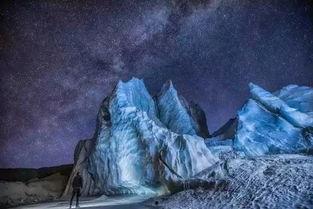 冰川与苍穹,探寻自然奇观与宇宙奥秘的交融之旅